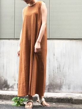 「Abahouse Devinette（ドゥヴィネット）のアイテム（ワンピース/ドレス）」を使った、ABAHOUSE ONLINE LADIES_STAFFさん（レディース・158cm）の春コーディネート
