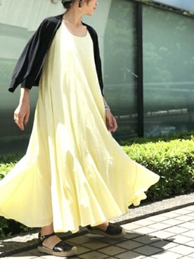 ABAHOUSE ONLINE LADIES_STAFFさん（レディース・161cm）の夏コーディネート