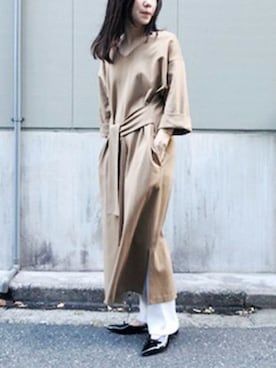 「qualite（カリテ）のアイテム（ワンピース/ドレス）」を使った、ABAHOUSE ONLINE LADIES_STAFFさん（レディース・152cm）の夏コーディネート