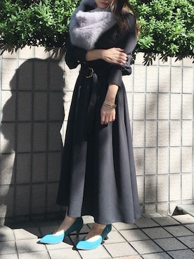 「FONCE（フォンセ）のアイテム」を使った、ABAHOUSE ONLINE LADIES_STAFFさん（レディース・149cm）の秋コーディネート