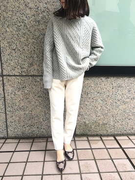 「collex（コレックス）のアイテム」を使った、ABAHOUSE ONLINE LADIES_STAFFさん（レディース・153cm）の秋コーディネート