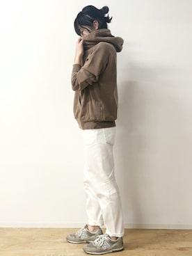 「チョコ色に染まれ」｜ABAHOUSE ONLINE LADIES_STAFFさん（レディース・163cm）の冬コーディネート