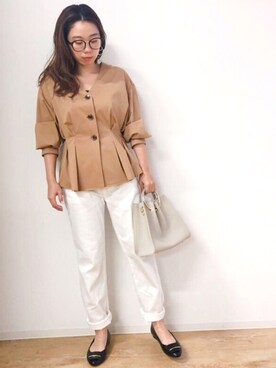 「collex（コレックス）のアイテム」を使った、ABAHOUSE ONLINE LADIES_STAFFさん（レディース・160cm）の冬コーディネート