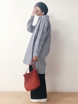 「collex（コレックス）のアイテム」を使った、ABAHOUSE ONLINE LADIES_STAFFさん（レディース・158cm）の冬コーディネート