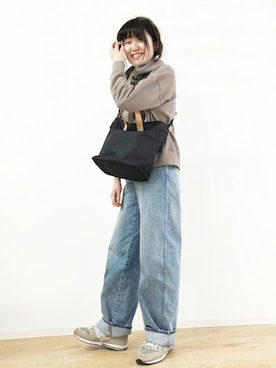 「collex（コレックス）のアイテム」を使った、ABAHOUSE ONLINE LADIES_STAFFさん（レディース・163cm）の春コーディネート