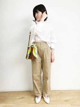 「36Quatre-Neuf」｜ABAHOUSE ONLINE LADIES_STAFFさん（レディース・163cm）の春コーディネート