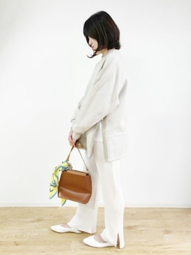 「DESIGNWORKS（デザインワークス）のアイテム」を使った、ABAHOUSE ONLINE LADIES_STAFFさん（レディース・163cm）の春コーディネート