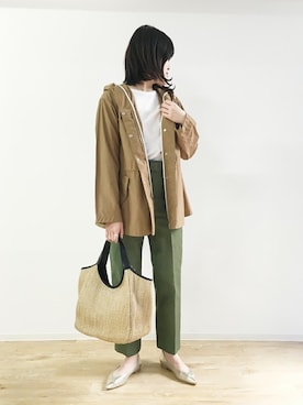 「collex（コレックス）のアイテム」を使った、ABAHOUSE ONLINE LADIES_STAFFさん（レディース・160cm）の春コーディネート