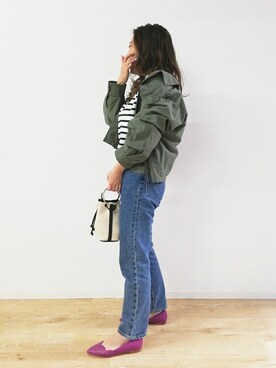 ABAHOUSE ONLINE LADIES_STAFFさん（レディース・160cm）の春コーディネート