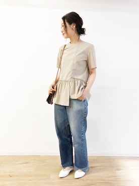 ABAHOUSE ONLINE LADIES_STAFFさん（レディース・160cm）の春コーディネート