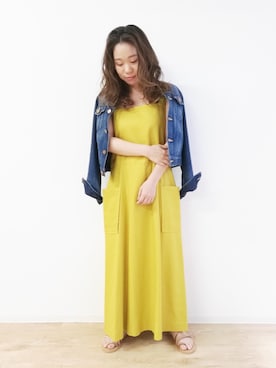 「Rouge vif（ルージュヴィフ）のアイテム」を使った、ABAHOUSE ONLINE LADIES_STAFFさん（レディース・160cm）の春コーディネート