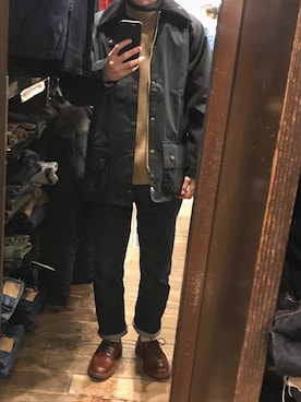 「シンプルおしゃれが好き」｜「アイテム（ブルゾン）」を使った、3rdさん（メンズ・170cm）の秋コーディネート