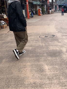 「Acne Studios（アクネストゥディオズ）のアイテム（パーカー）」を使った、3rdさん（メンズ・170cm）の春コーディネート
