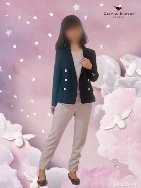 紺ジャケット のレディース人気ファッションコーディネート Wear