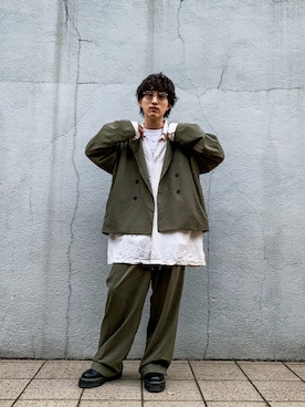 飯干勇雅さんのコーディネート