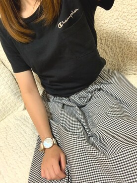 「nattito（ナティート）のアイテム」を使った、aikaさん（レディース・157cm）の夏コーディネート