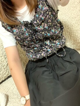 「nattito（ナティート）のアイテム」を使った、aikaさん（レディース・157cm）の夏コーディネート