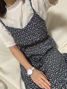 「nattito（ナティート）のアイテム」を使った、aikaさん（レディース・157cm）の夏コーディネート