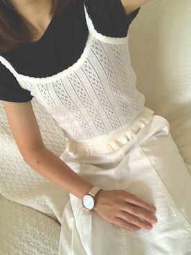 「chico_（チコ）のアイテム」を使った、aikaさん（レディース・157cm）の夏コーディネート