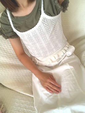 「chico_（チコ）のアイテム」を使った、aikaさん（レディース・157cm）の秋コーディネート