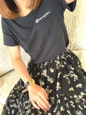 「nattito（ナティート）のアイテム」を使った、aikaさん（レディース・157cm）の秋コーディネート