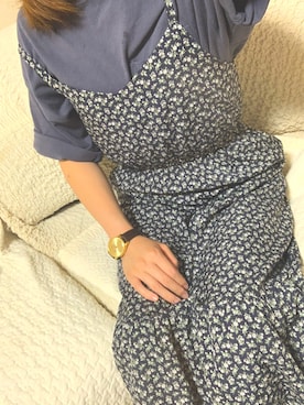 「nattito（ナティート）のアイテム」を使った、aikaさん（レディース・157cm）の秋コーディネート