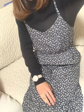 「nattito（ナティート）のアイテム」を使った、aikaさん（レディース・157cm）の秋コーディネート