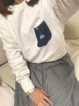 「nattito（ナティート）のアイテム」を使った、aikaさん（レディース・157cm）の秋コーディネート