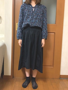 「nattito（ナティート）のアイテム」を使った、aikaさん（レディース・157cm）の春コーディネート