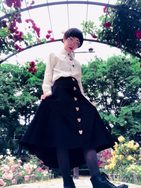 メガネを使った モード系 のレディース人気ファッションコーディネート Wear