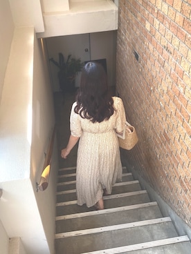 「Diosfront（ディオスフロント）のアイテム（ワンピース/ドレス）」を使った、Miuさん（レディース・155cm）の秋コーディネート