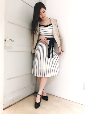 mikuさん（レディース・163cm）の春コーディネート