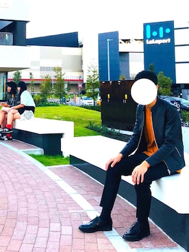 「ららぽーと」｜hiroさん（メンズ・180cm）の秋コーディネート