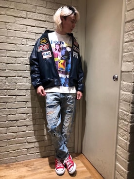 Mitsuさん（メンズ・170cm）の冬コーディネート