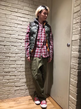 Mitsuさん（メンズ・170cm）の冬コーディネート