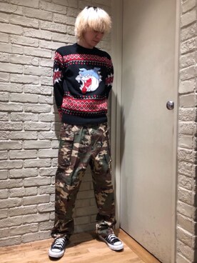 Mitsuさん（メンズ・170cm）の冬コーディネート