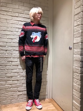 Mitsuさん（メンズ・170cm）の冬コーディネート