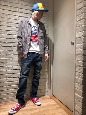 Mitsuさん（メンズ・170cm）の冬コーディネート