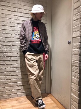 Mitsuさん（メンズ・170cm）の冬コーディネート