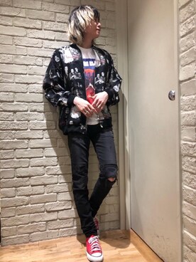 「ロック」｜Mitsuさん（メンズ・170cm）の夏コーディネート