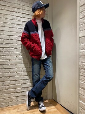 Mitsuさん（メンズ・170cm）の冬コーディネート