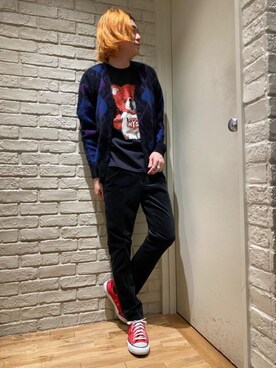 Mitsuさん（メンズ・170cm）の冬コーディネート