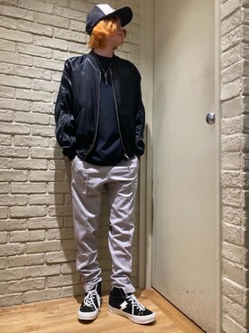 Mitsuさん（メンズ・170cm）の冬コーディネート