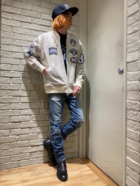 Mitsuさん（メンズ・170cm）の冬コーディネート
