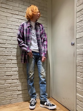 Mitsuさん（メンズ・170cm）の冬コーディネート