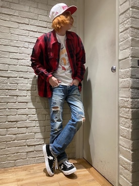 Mitsuさん（メンズ・170cm）の冬コーディネート