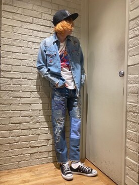 Mitsuさん（メンズ・170cm）の冬コーディネート