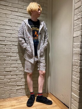 Mitsuさん（メンズ・170cm）の夏コーディネート