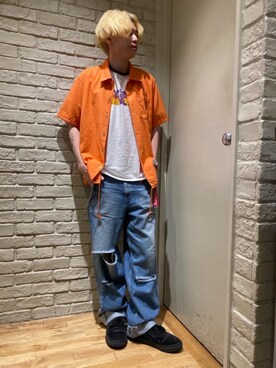 Mitsuさん（メンズ・170cm）の夏コーディネート