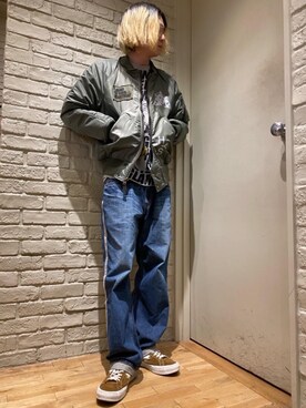 Mitsuさん（メンズ・170cm）の冬コーディネート